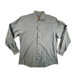 Calvin Klein dress shirt Men's size 15.5 - 34-35 gray long-sleeve